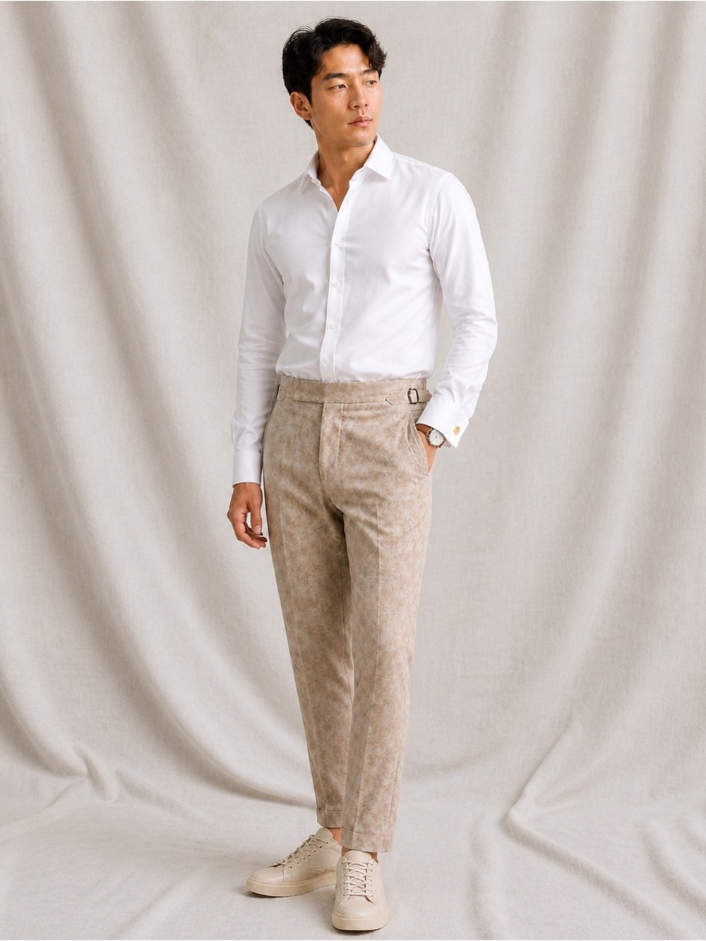 Ralph Lauren Purple Label Lamb Suede Pants – Size 30 (Made in Italy) - Picture 1 of 7